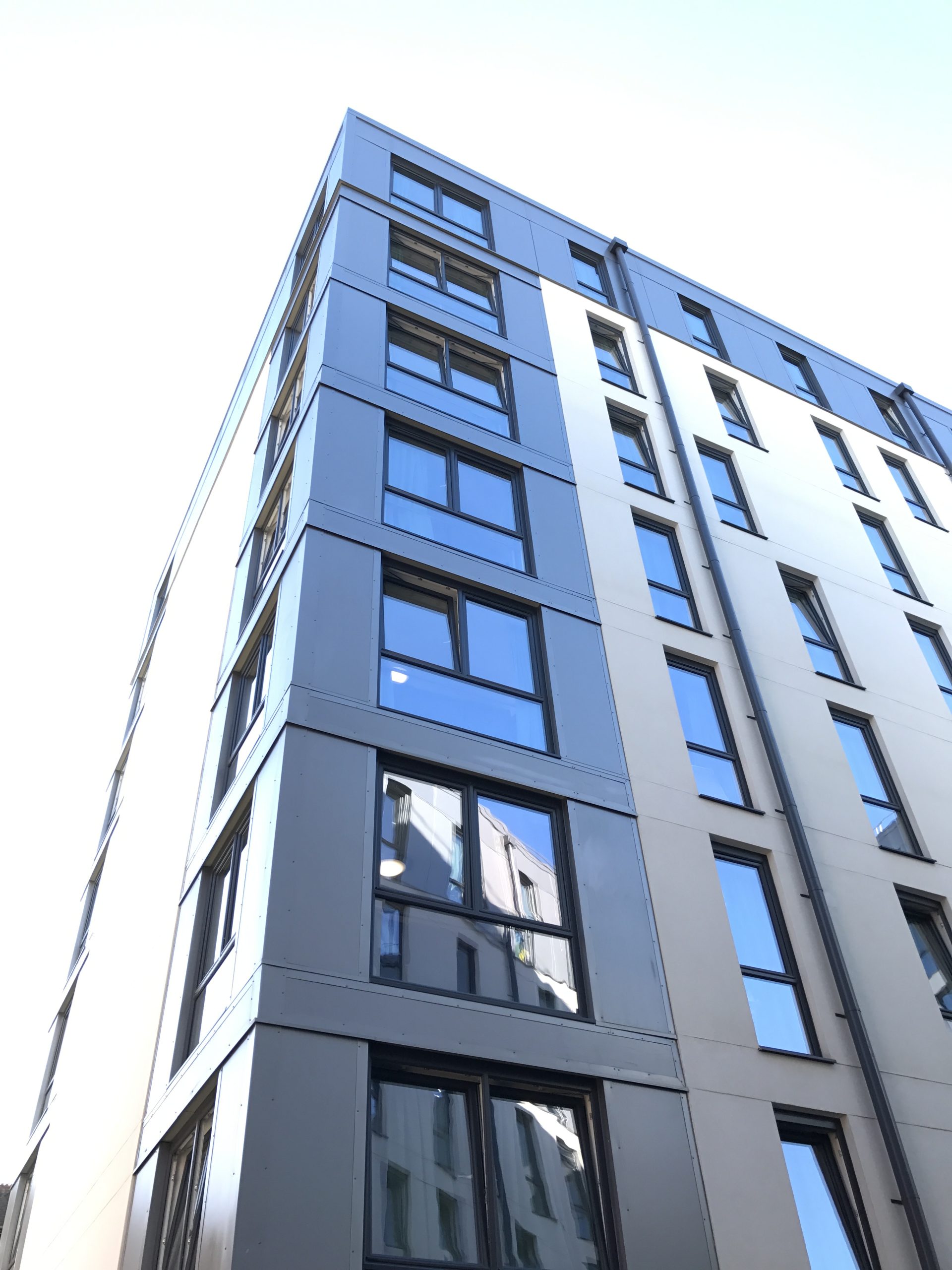 student tower with tilt and turn windows