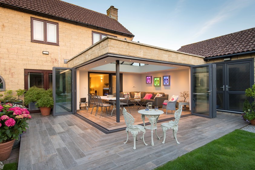 corner bifold doors