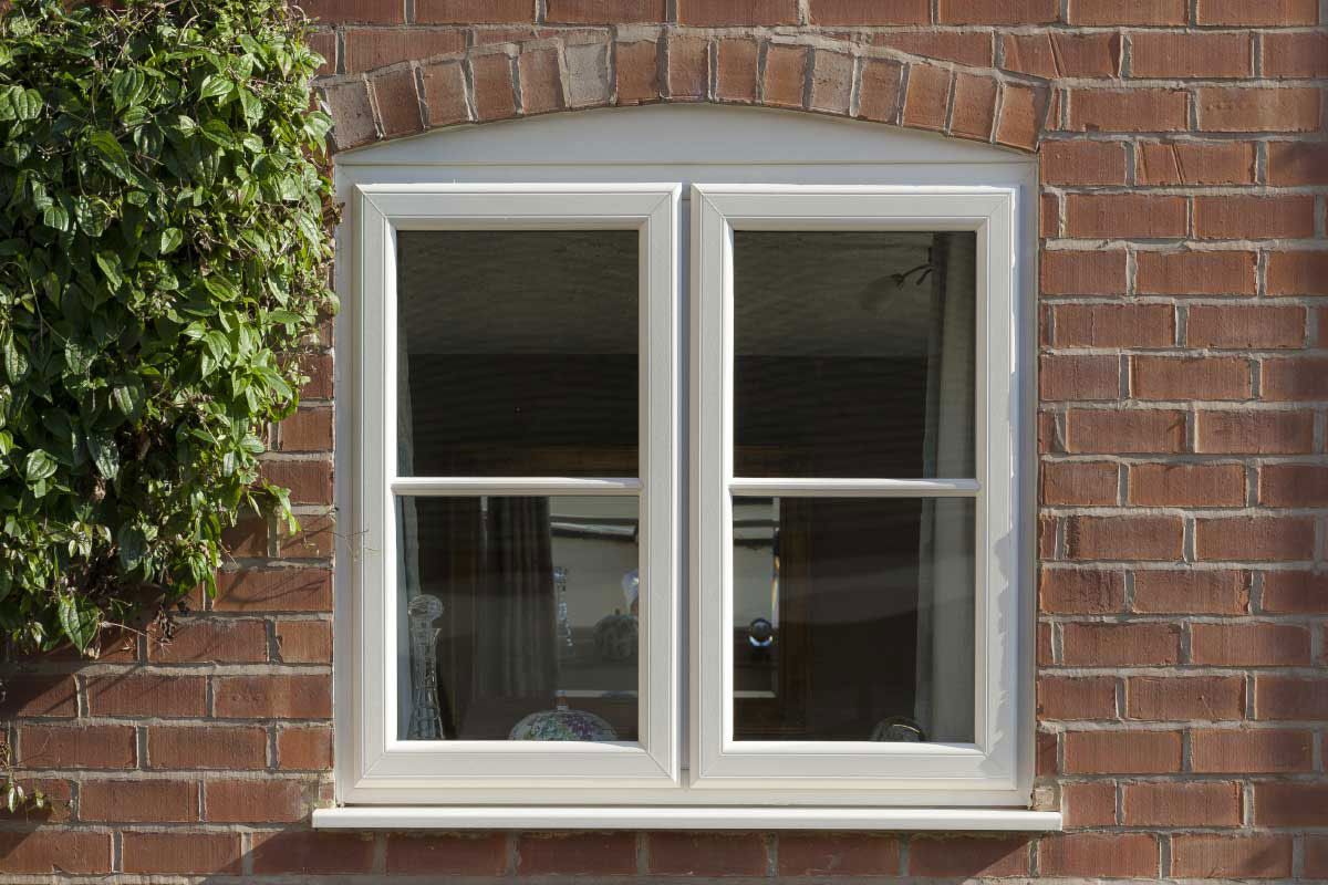 exterior upvc french casement window