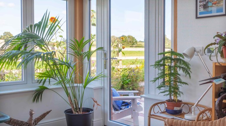 open out flush doors hartley wintney